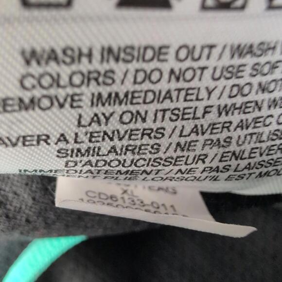 Nike x Atmos Men's XL NRG Windbreaker Track Pants 'Black Hyper Jade' CD6133-011 - Picture 7 of 9